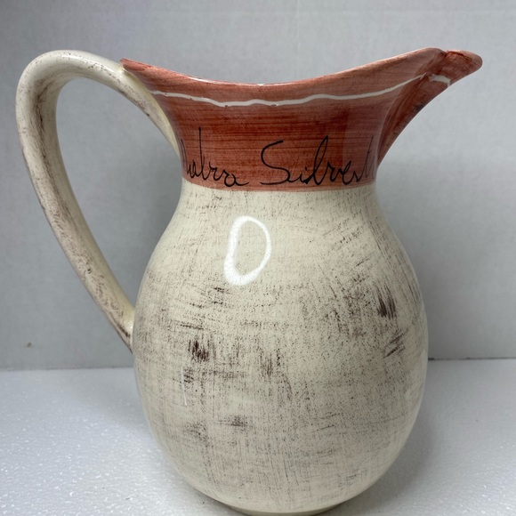 Pitcher Italian Ceramic - Picture 3 of 7